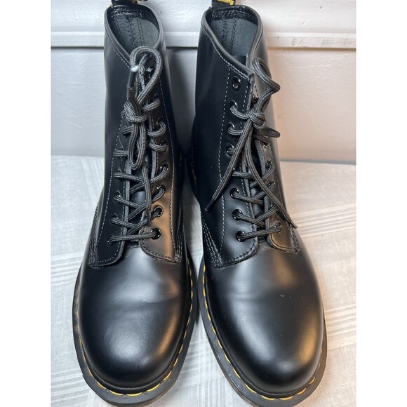 Dr Marten 1460 Aw004 Boots Men\'s Size 11 Black Smooth Leather Lace Up XJS 05V main image 7